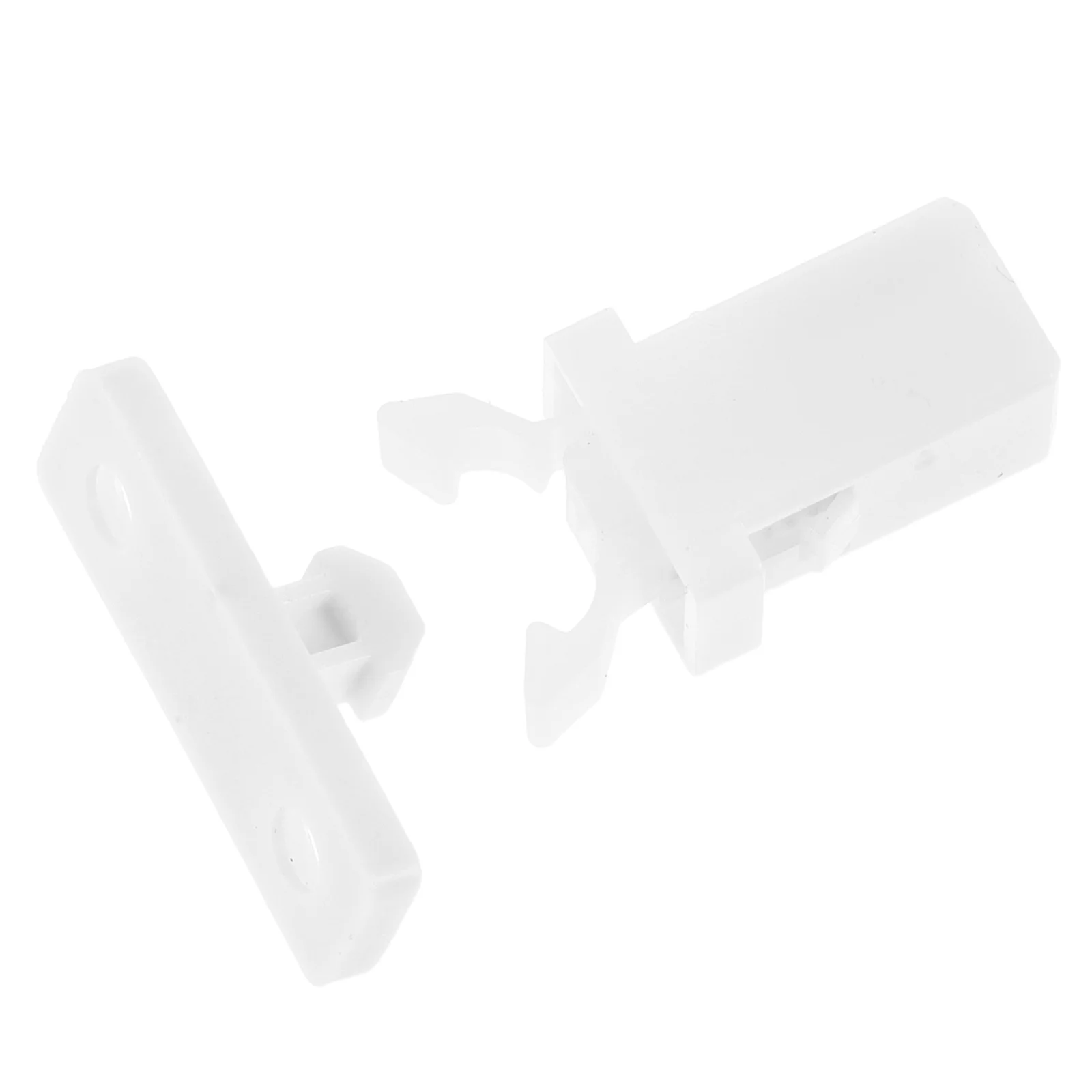 40 قطعة سلة المهملات قفل استبدال دفع نوع مشبك كليب قوية غطاء بن المزالج للمطبخ القمامة سلة المهملات إصلاح الملحقات