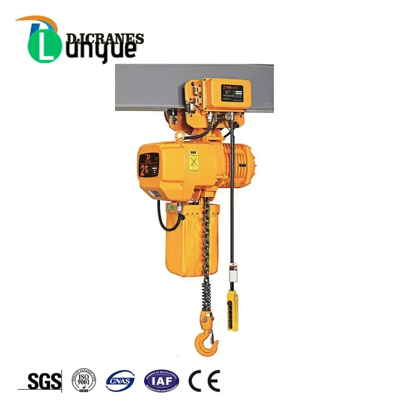 20 Ton Electric Chain Hoist 15 Ton Capacity Steel Construction 220V Heavy Duty Lifting Tool for Warehouse Workshop Industrial