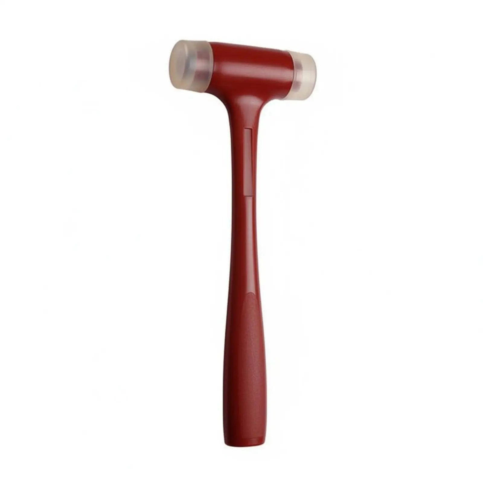 Dead Blow Red Rubber Mallet Non Marking Hand Tool Shock Absorbing Face for Installer Assembly Work
