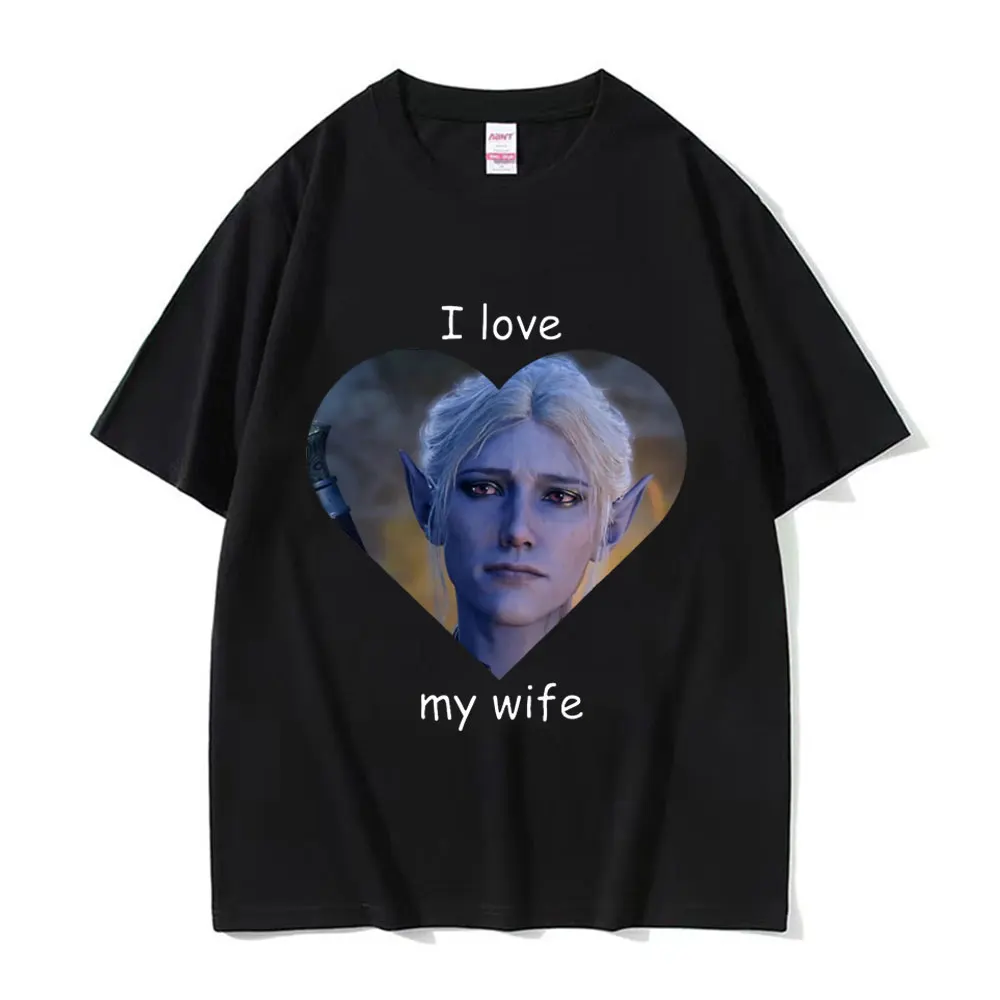 

I Love My Wife Minthara Graphics T Shirt Men Women Aesthetic Vintage Style Short Sleeve Tee Shirt O-neck Loose Oversized T-shirt