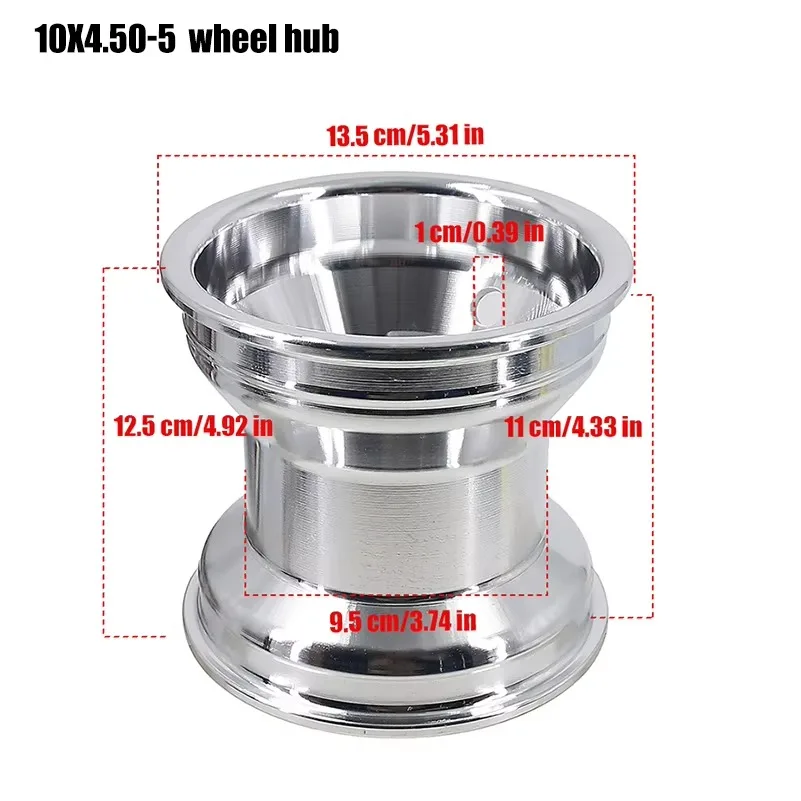 GO KART Wheel Front 10X4.50-5 Rear 11X7.10-5 Inch Aluminum Alloy Rim Hub KARTING ATV UTV Buggy Good Qualit