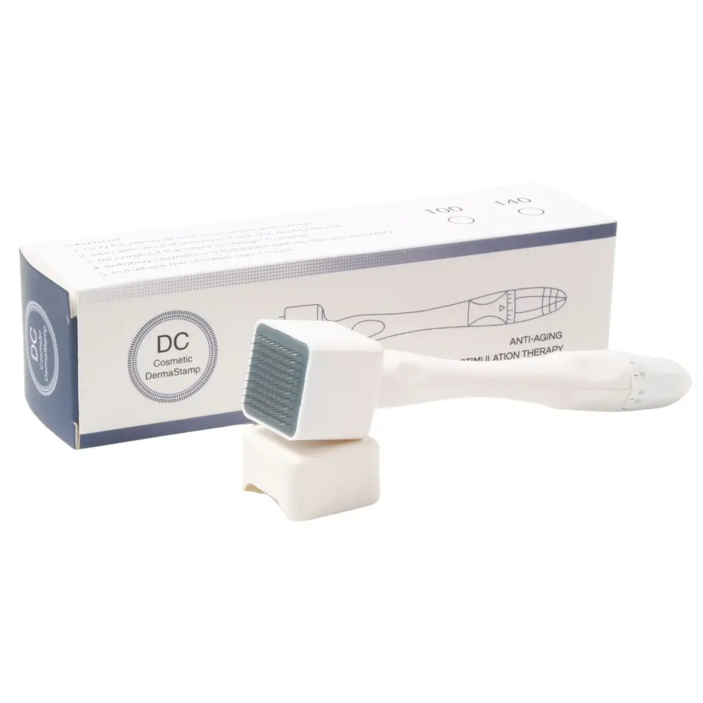 100pin /140pin ديرما ختم قابل للتعديل ختم ديرما الأسطوانة أدوات العناية بالبشرة الوجه الشعر نمو اللحية نمو الشعر وفروة الرأس الجمال #5