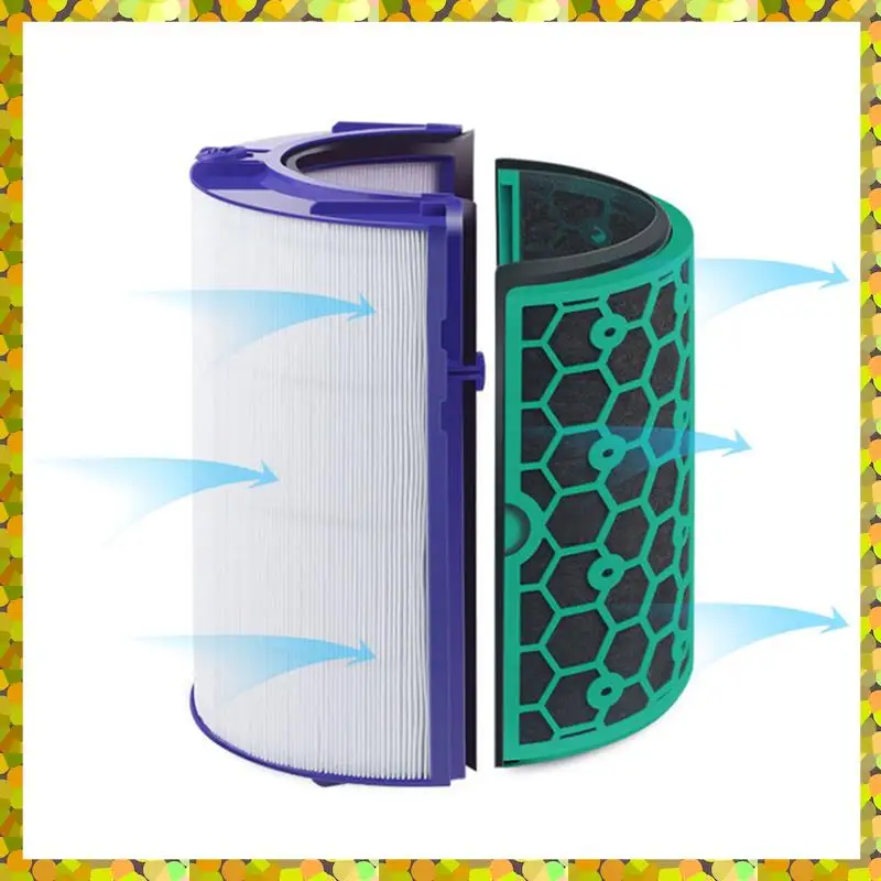 AGLH 1 زوج تصفية لتنقية دايسون HP04 HP05 TP04 TP05 DP04 HEPA الكربون القماش تصفية استبدال الشاشة