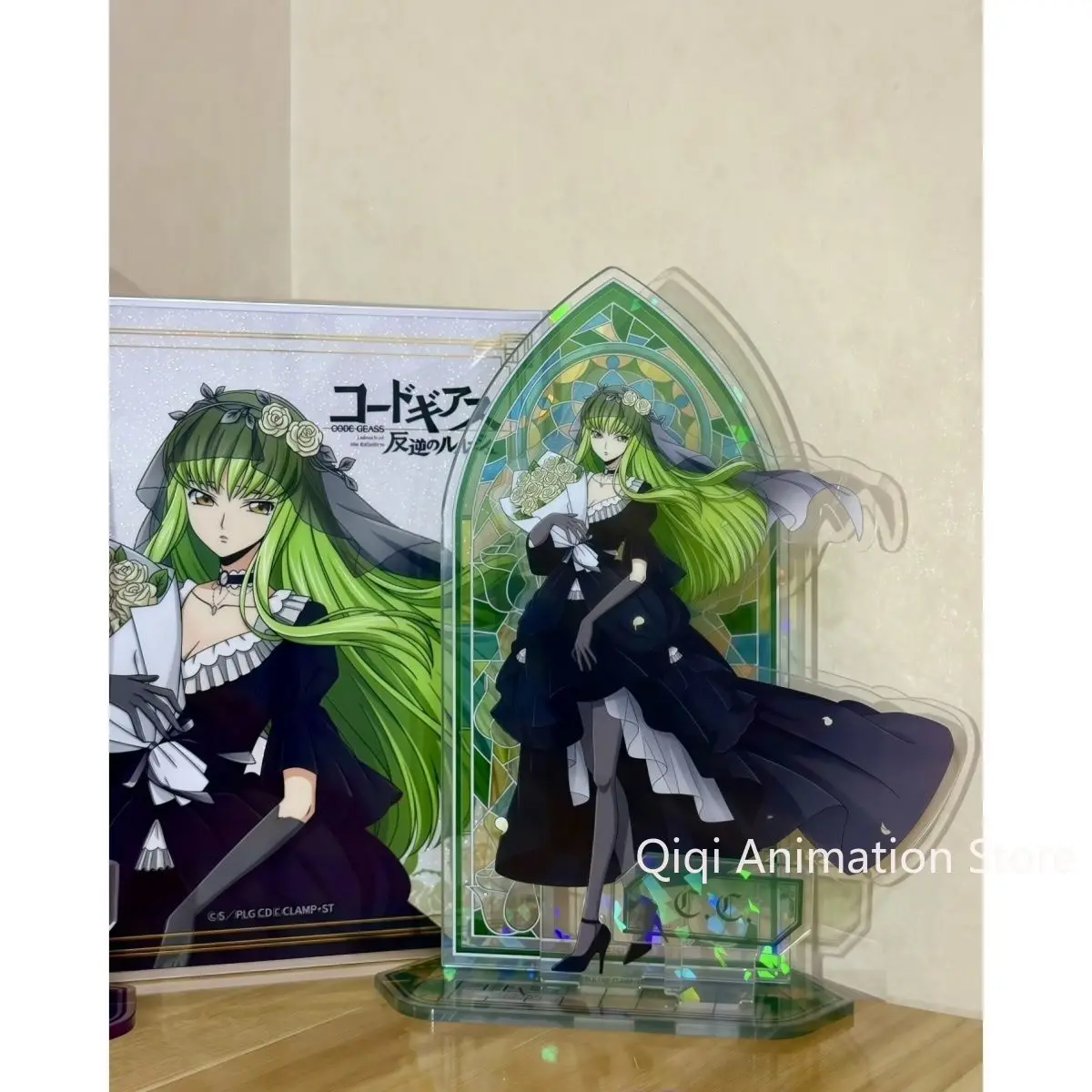 

Аниме ‌ КОД GEASS Лелуш Восстановления C.C. Акриловая подставка для косплея, аксессуары, настольные украшения, подарок на день рождения