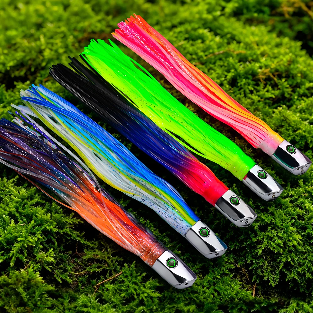 Proberos 9-Zoll Hochgeschwindigkeits-Schleppköder, Skirt-Köder für Marlin, Thunfisch, Delfin, Mahi, Durado, Wahoo, Big Game Hochsee-Angeln – Detail 5