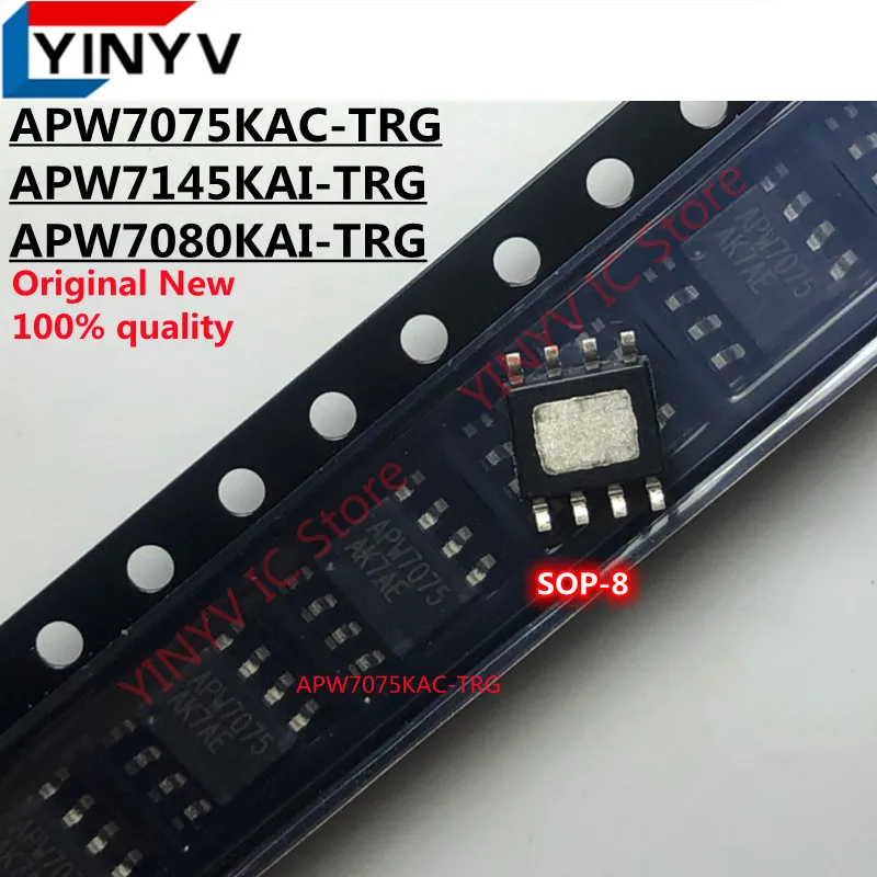 10Pcs APW7075KAC-TRG APW7075KAC APW7075 APW7145KAI-TRG APW7145KAI APW7145 APW7080KAI-TRG APW7080KAI APW7080 SOP-8  100% new