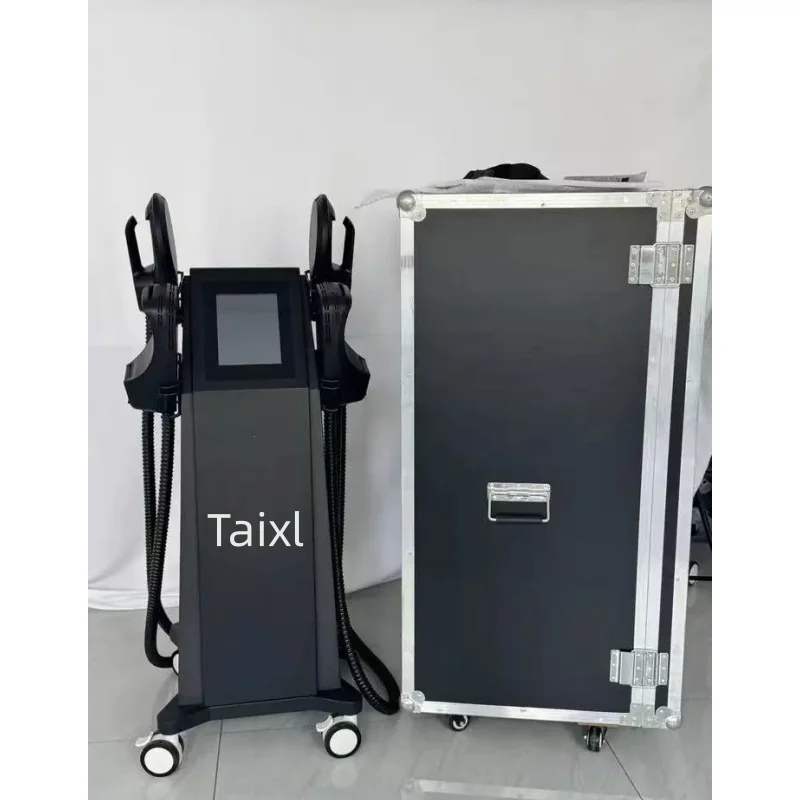 

2025 Черный RF EMS Sculpt Machine 6500 Вт Технология похудения жира и тела Стимуляция мышц Скульптура EMS