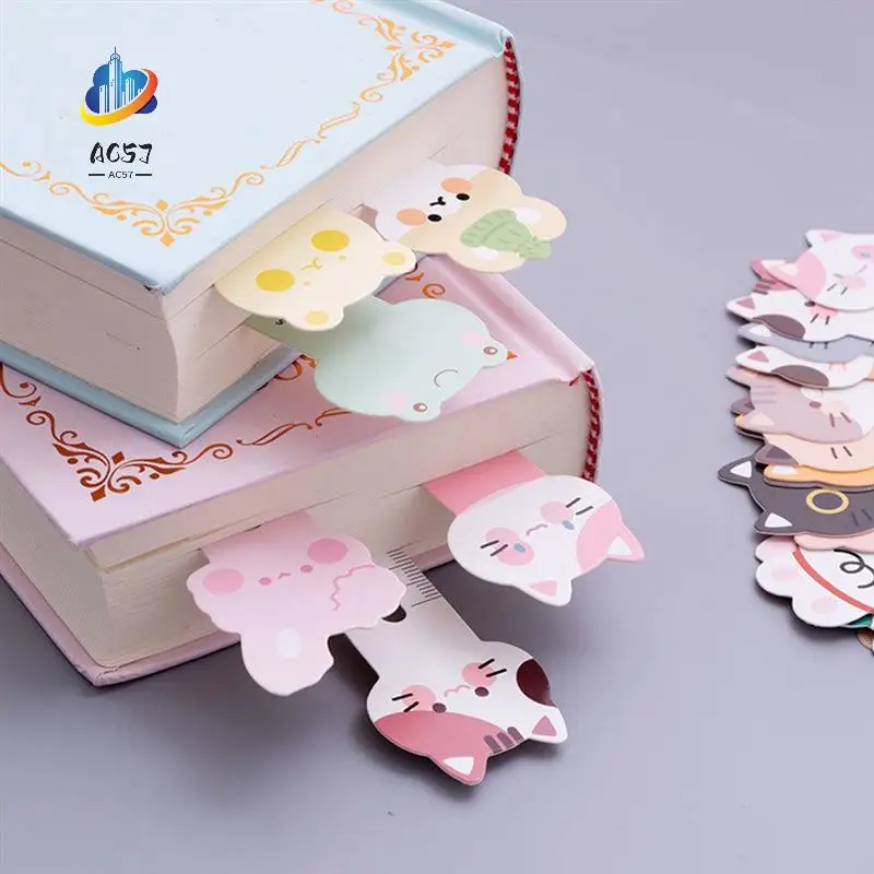 

AC57-50 шт. детские закладки на тематику животных — милые, прочные и практичные средства/линейки для чтения