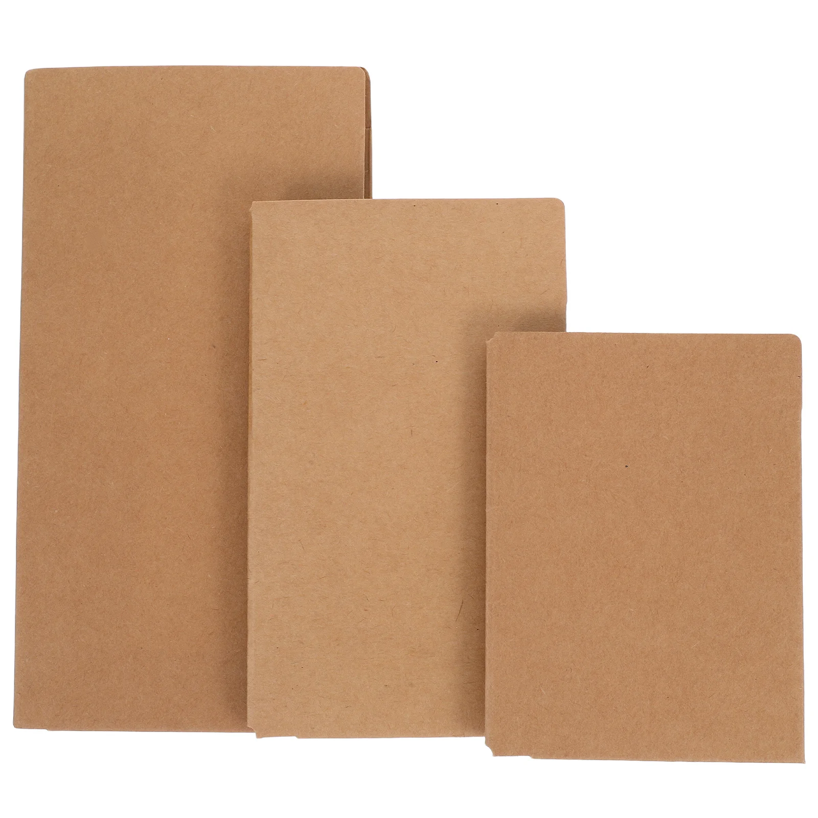 

3Pcs Kraft Paper Organizer Folder Document Holder for Receipts Cards Credit Travel Visas Tickets Bills Storage Multifunctional