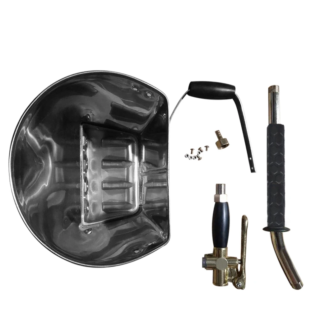 Professional Wall Mortar Sprayer Machine Stucco Shovel Hopper Ladle Cement Spray Machine Air Stucco Sprayer Plaster Hopper Machi