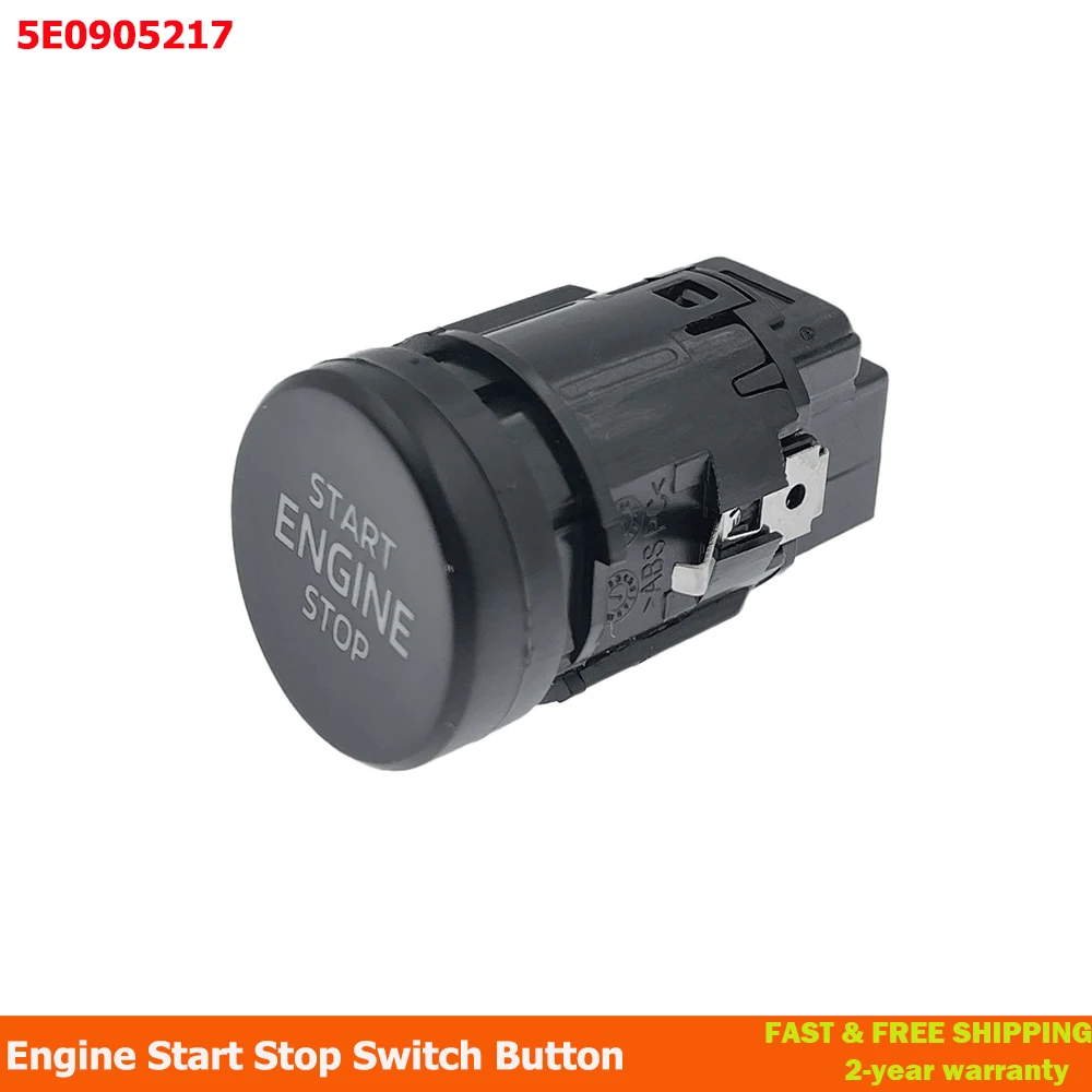 5E0905217 Start Stop Power Button For Skoda Superb Kodiaq Octavia Fabia Rapid 2008- 5E0905217 5ED905217