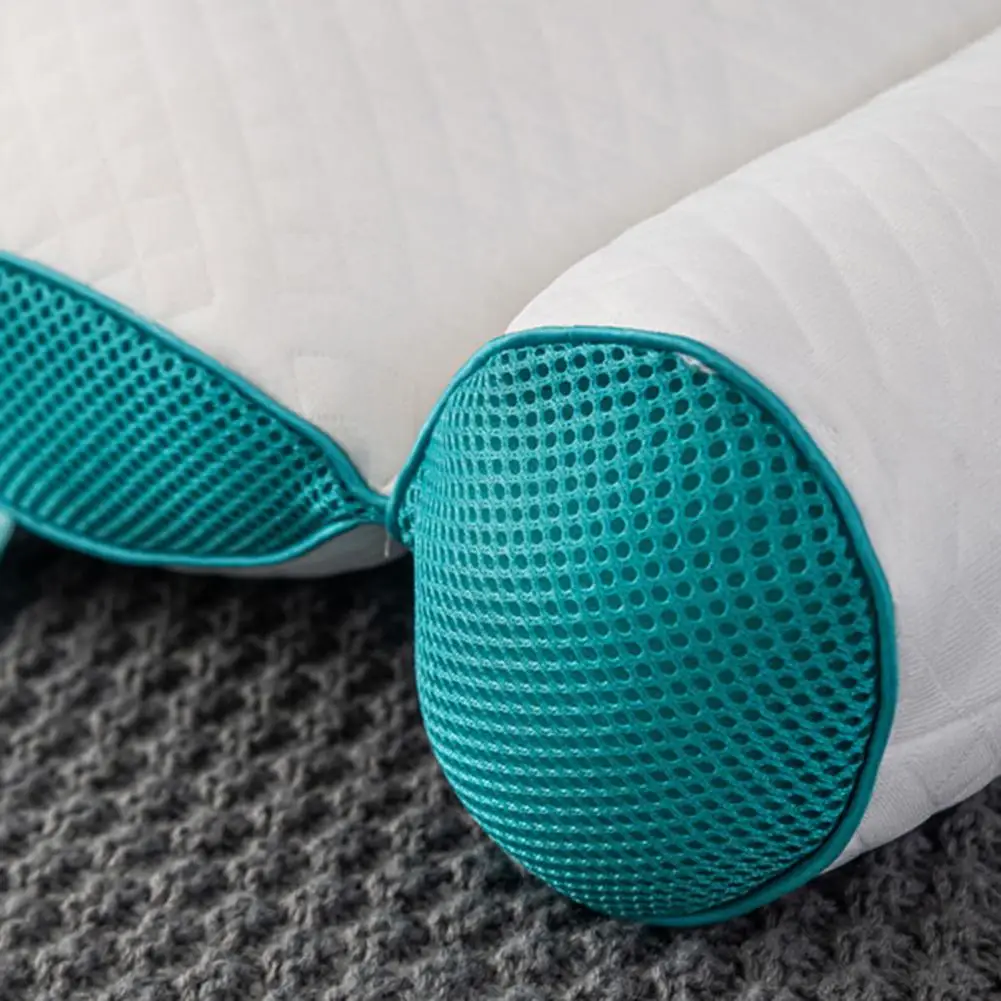 Memory Foam Neck Pillow Washable Pillowcase Ergonomic Memory Foam Neck Support Pillow Cervical Protection Cushion for Side Back