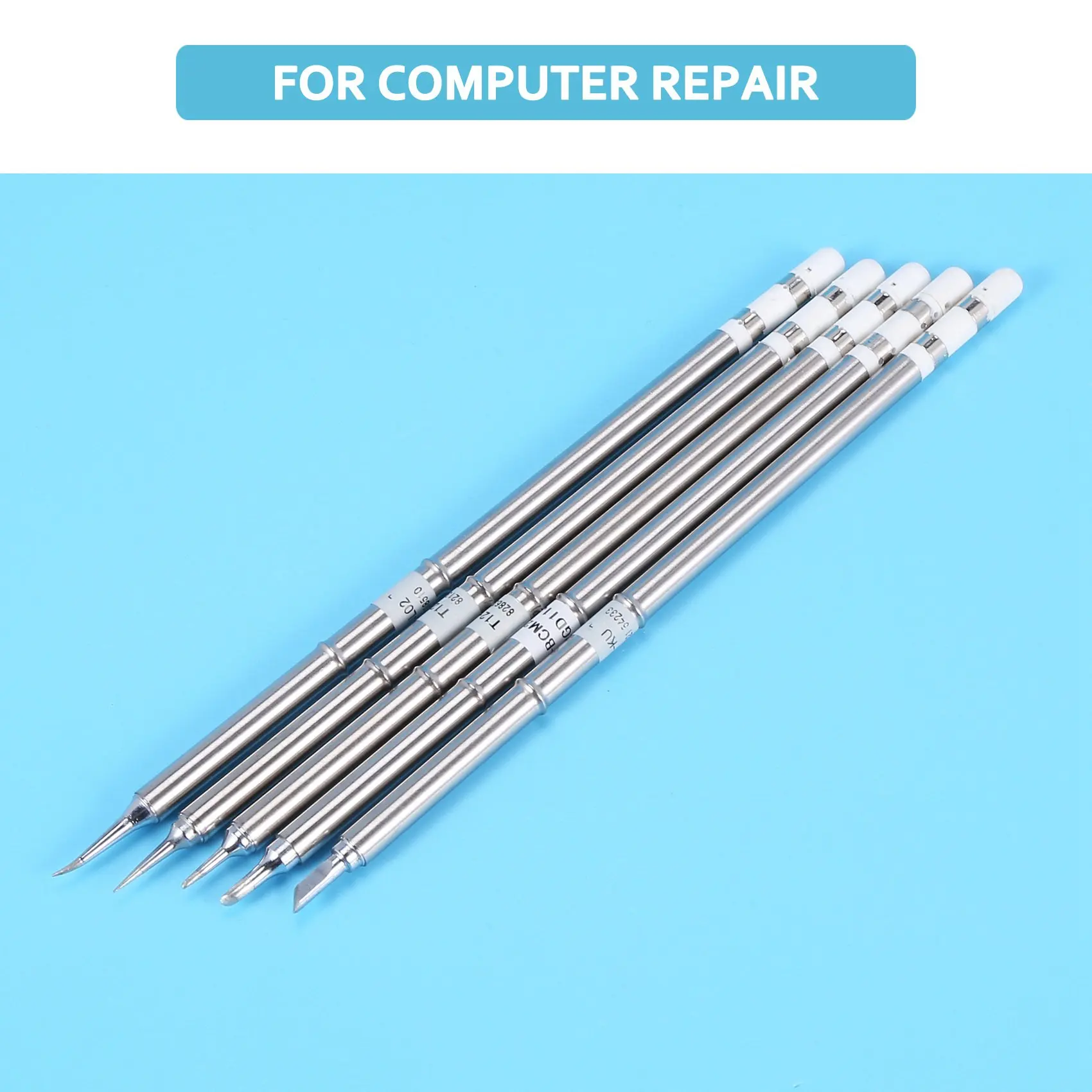 ABLJ T12 Soldering Iron Tips Special Set T12-BCM2 ILS KU C1 JL02 For Cellphone Mobilephone & Computer Repairing