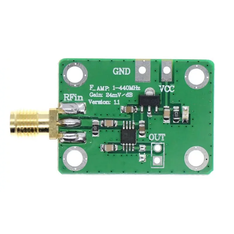 Moduł detektora logarytmicznego RF AD8313 / AD8310 / AD8318, miernik mocy, wykrywanie mocy wysokiej częstotliwości 0,1-8000 MHz — zdjęcie produktu 3