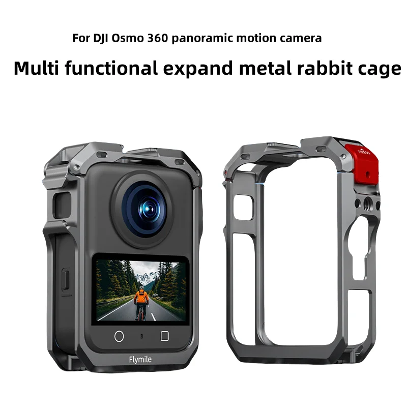 

For DJI OSMO 360 Panoramic Camera Rabbit Cage Secure Protection Frame Anti-Fall Cover For DJl Sports Camera Accessories
