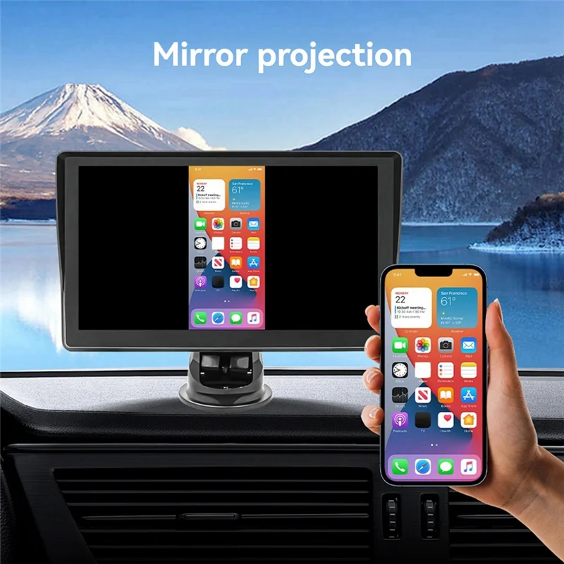 

Reliable-7-Inch Touch Screen Car Radio Supports Carplay & Android Auto Wireless Video Player For Enhanced In-Car Entertainment
