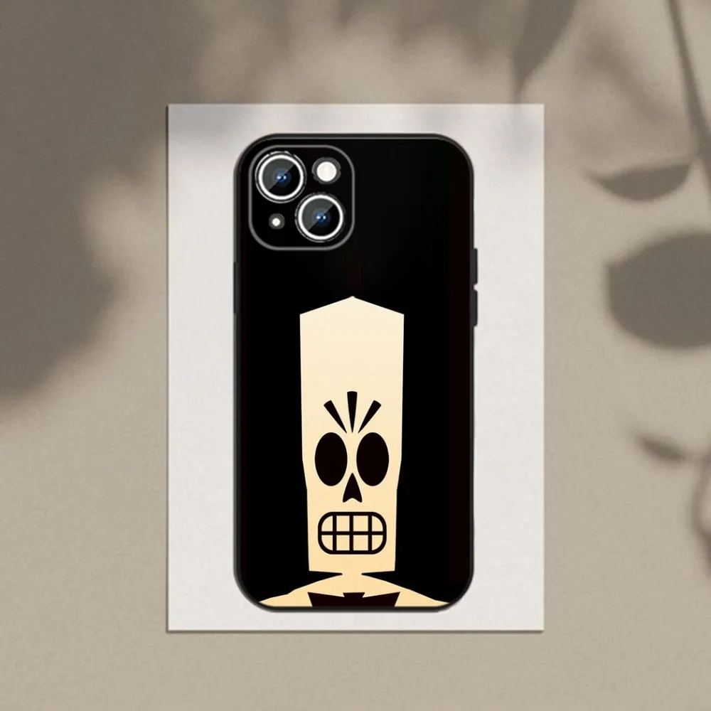 Game G-Grim Fandango  Phone Case For Apple iPhone 15,14,13,12,11,XS,XR,X,8,7,Pro,Max,Plus,mini Silicone Black Cover