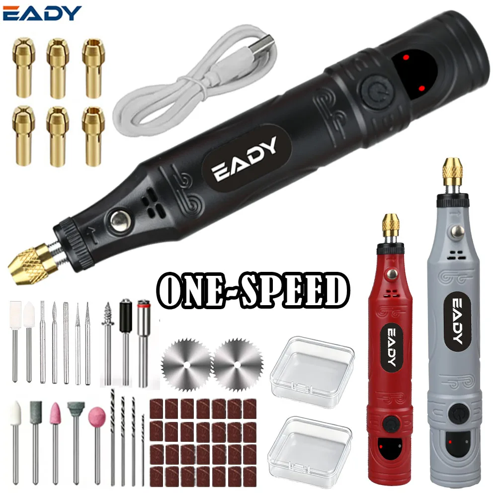 Cordless Mini Electric Drill Rotary Tool – USB Rechargeable Engraving Pen for DIY Carving, Polishing, Sanding – Handheld