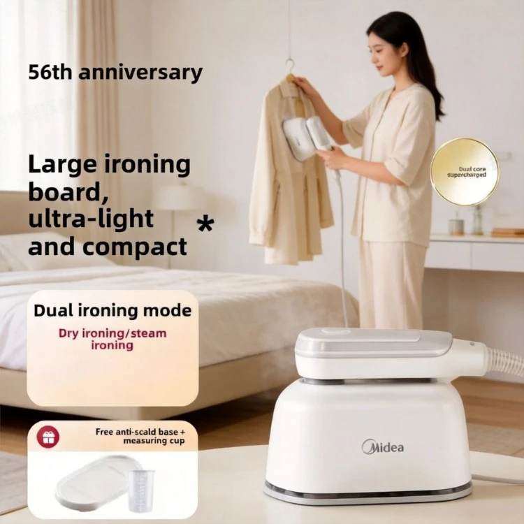 Handheld Ironing Machine 2025 New Household Mini Portable Hanging Garment Steamer High Power Wet Dry Fast Heating