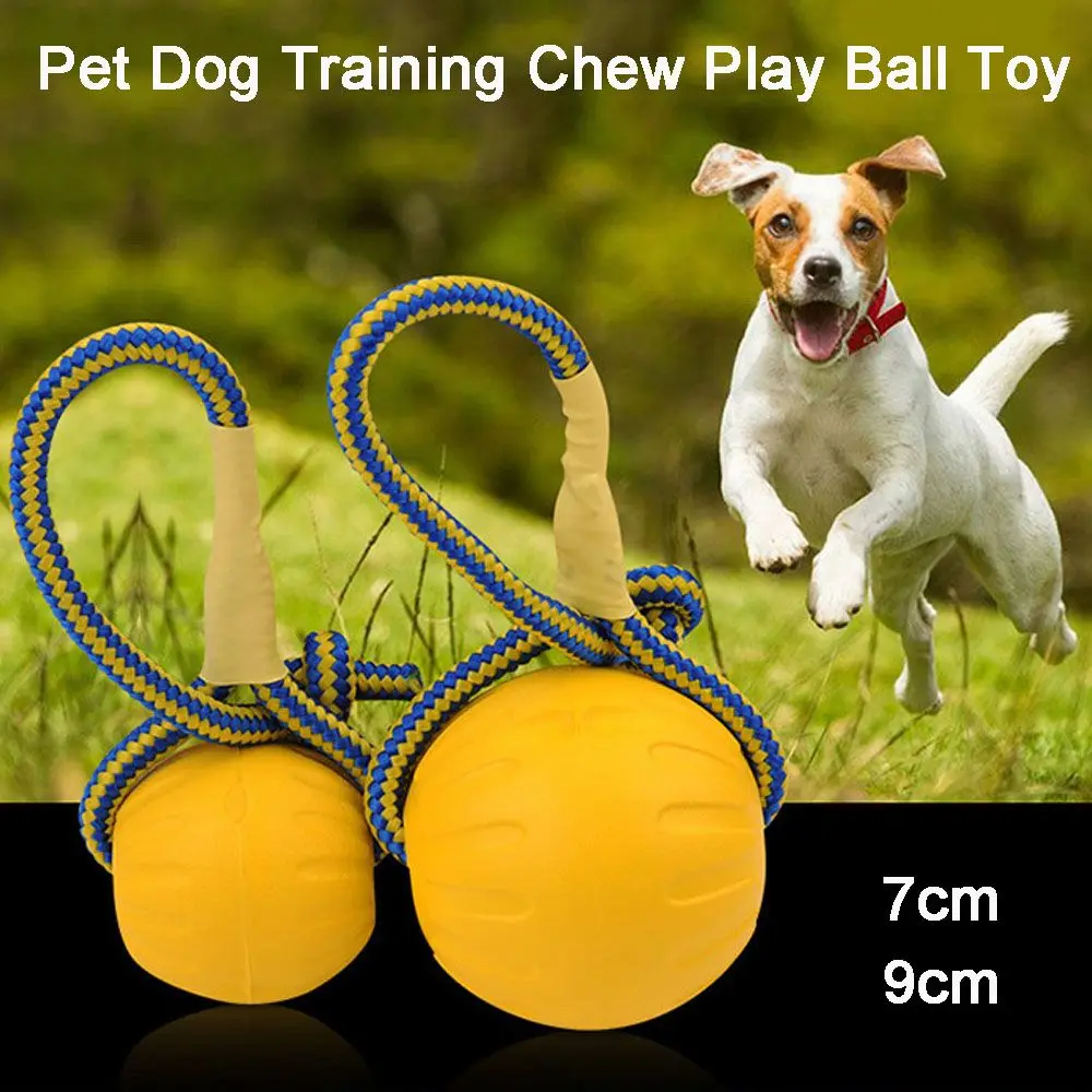 7cm/9cm Dog Training Ball Chew Play Fetch Bite Toy Indestructible Rubber Ball Pet Dog Training Dog Toys For Dog Interactive