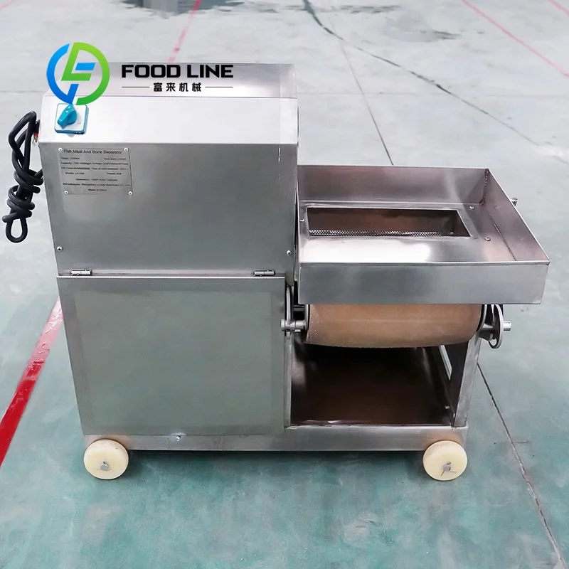 Customized Fully Automatic Fish Meat Bone Separator Machine Commercial Bone Removing Picking Processing Equipment