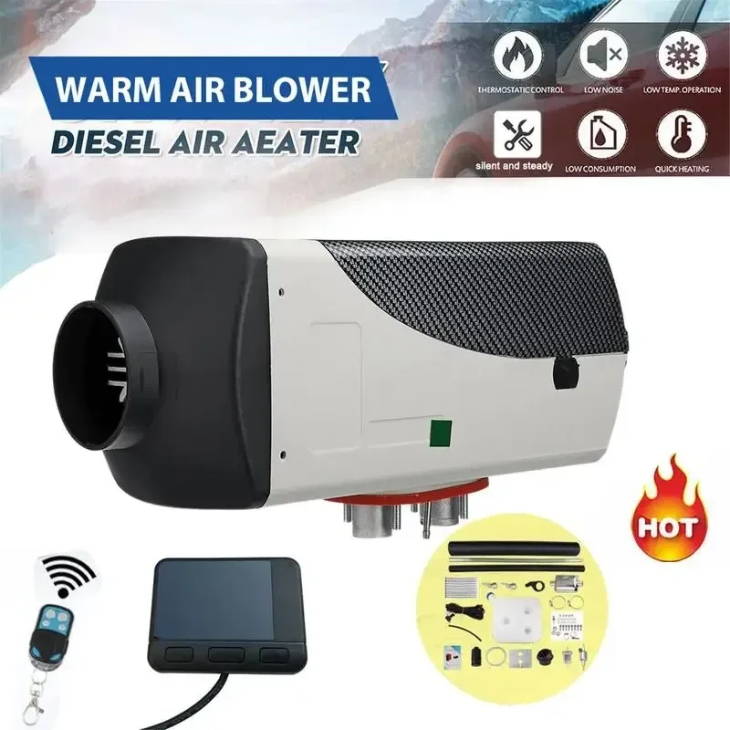 5KW/8KW 12V/24V Car Auxiliary Heater Diesel Air Parking Heater Parking Air Fuel Oil Heater Vehicle Car Heater Autonomous Heater