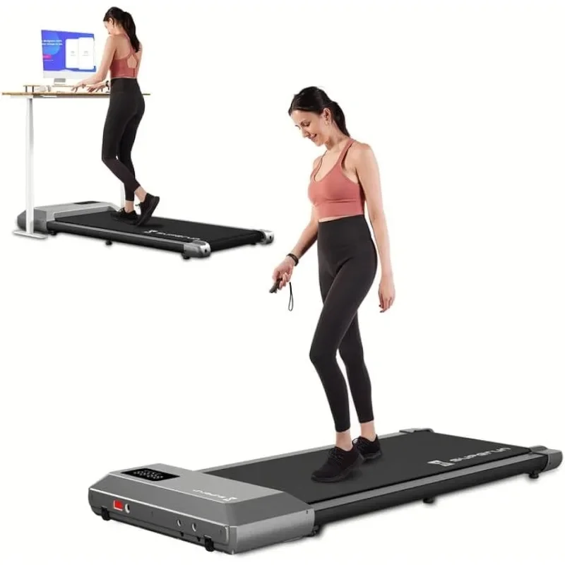 

Walking Pad Under Desk with 300lbs Weight Capacity, Portable Treadmill in LED Display for Home & Office Use