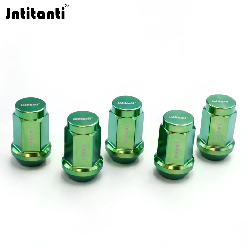 

Jntitanti Gr.5 titanium Cone Seat Wheel Nut titanium lug nut M12*1.25*35 mm for Nissan,Greatwall,Geely,Subaru,Suzuki etc