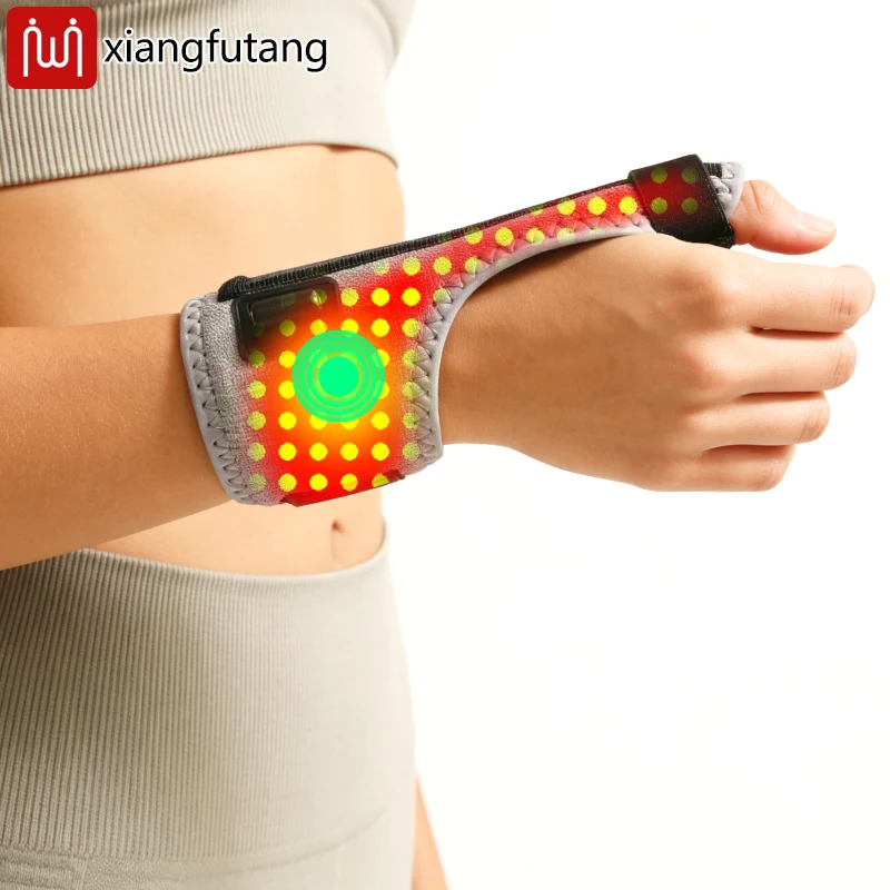 

Красный свет, электрическое отопление, поддержка большого пальца, вибрационный массажер, снимает боль в запястье и усталость, снимает теносиновит