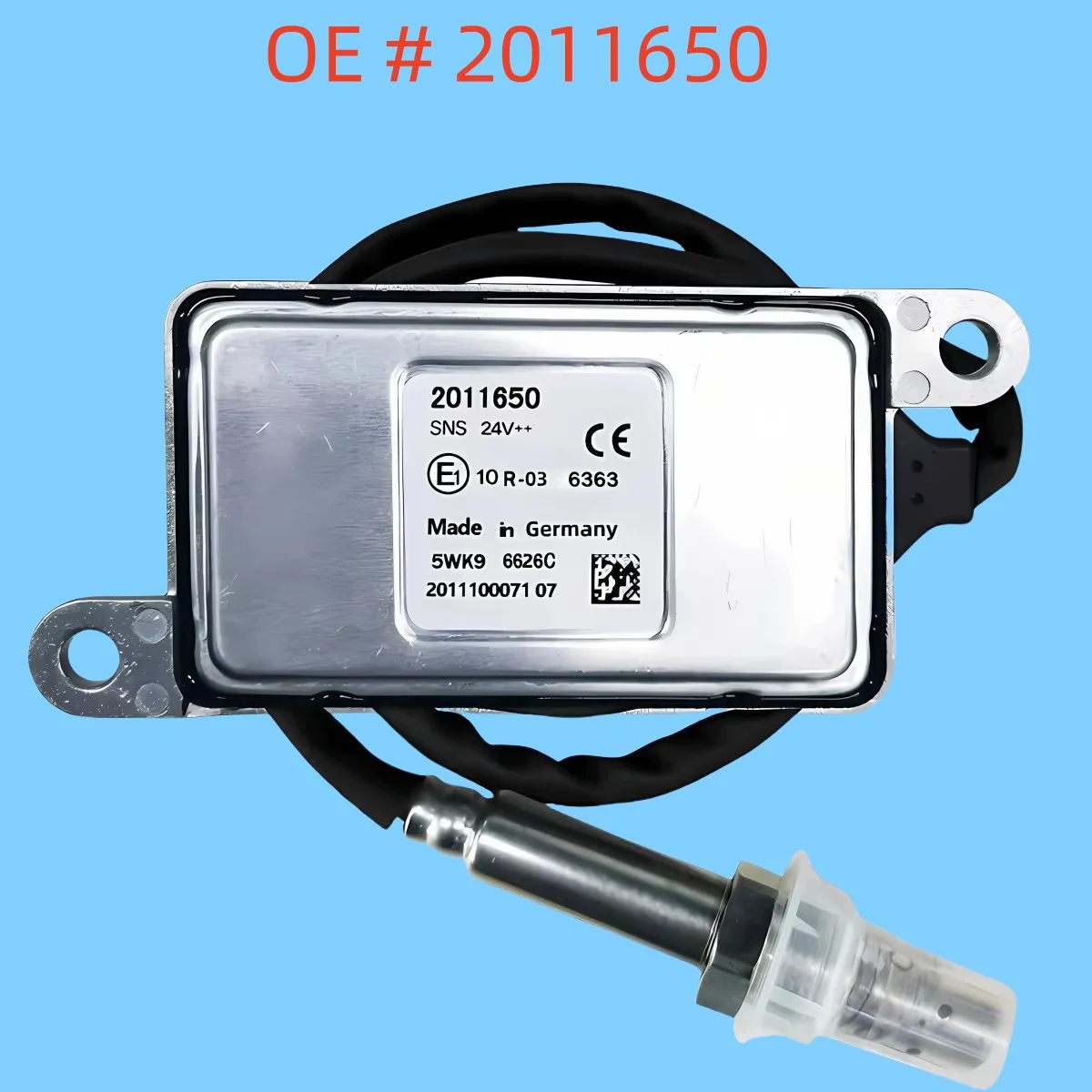 

High quality Brand New 24v 2011650 5WK96626C nitrogen oxygen sensor NOX sensor for DAF trucks