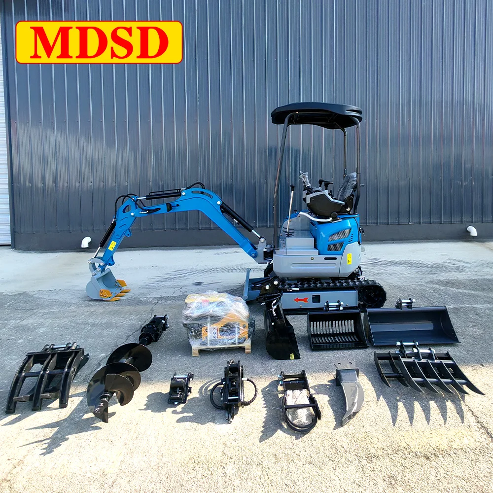 Miniexcavadora personalizada de construcción de 2,5 toneladas para motor Kubota, excavadora pequeña hidráulica de entrega rápida CE, envío gratis