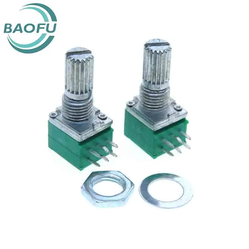 5pcs 3Pin 5pin 6pin B5K10K50K100K RV097 volume potentiometer full series