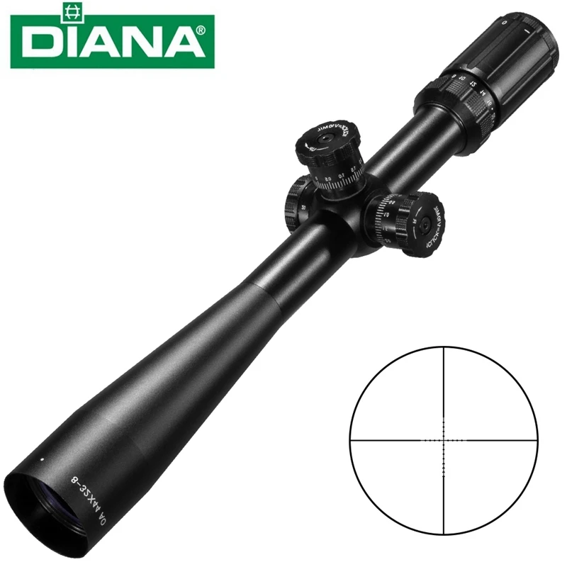 DIANA 8-32x44 AO Scope Riflescope Adjustment Riflescope Sight For Sniper Rifle Hunting