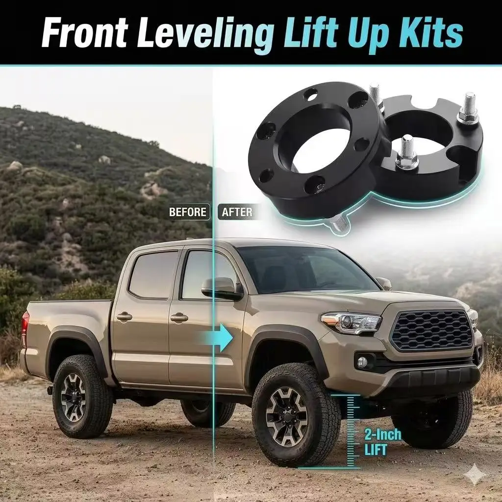 Front Leveling Lift Up Kits for Chevrolet D-Max Rodeo Colorado 2012-2019 Lift Spacers Coil Strut Spring Shocks Spring Raise 25mm