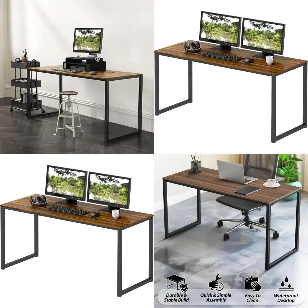 

48 Walnut Home Office Desk - Современный компьютерный стол
