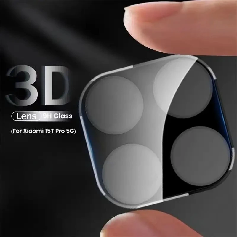 

10 шт. 3D изогнутый защитный чехол для объектива камеры из закаленного стекла для Xiaomi15T Xiaomi Xiaomy Xaiomi Mi 15T 15 T Pro 15TPro T15 5G 2025
