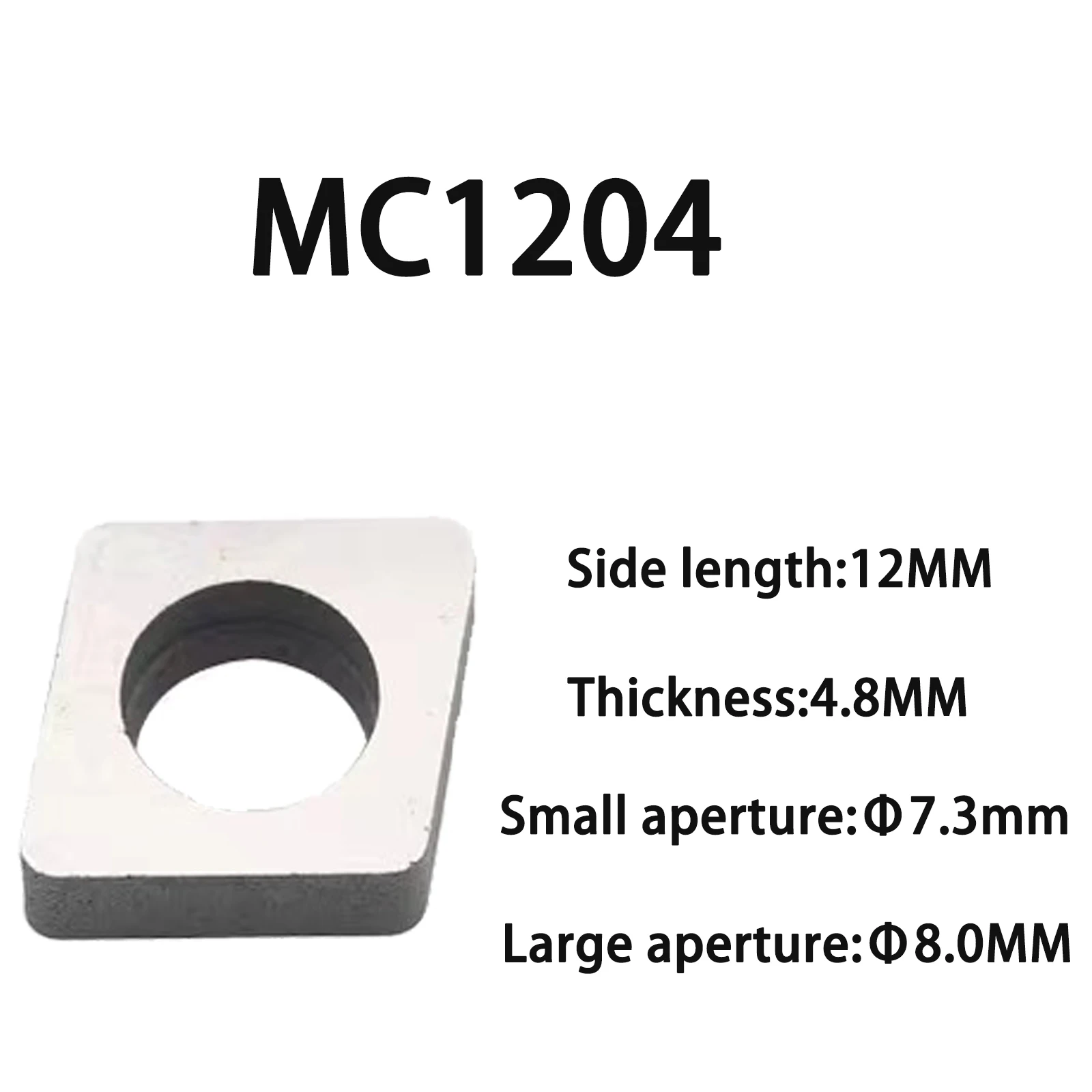 Cemented Carbide CNC Cutter Gasket MW0804 MT1603 MC1204 MD1504 MS1204 CNC Lathe Tool Accessories