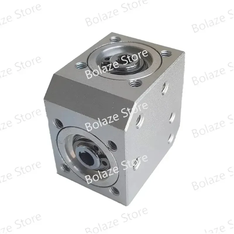 1 Module 20 Teeth Commutator Gear 2000RPM Aluminum Alloy Shell 6MM Output Hole Type High Precision Right Angle Steering Gearbox