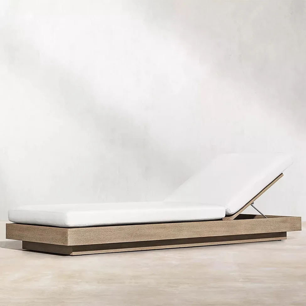 

Outdoor B & B Hotel Beach Chairs Pool Lounges Garden Loungers Balcony Courtyard Leisure Sunbathing Teak Lounges