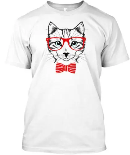 Funny Cat T-Shirt Made in the USA Size S to 5XL