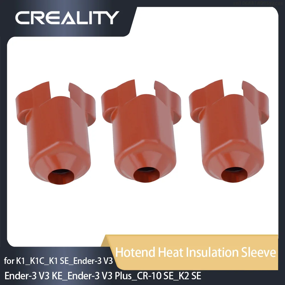 

Creality Hotend Heat Insulation Sleeve_21.74×19.22×25.75_3pc 3d Printer Parts for K1_K1C_Ender-3 V3_Ender-3 V3 Plus_CR-10 SE