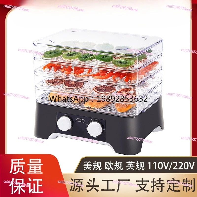 Fruit Dryer Pet Snack  Small Household Vegetable Fruit Meat Air Dryer