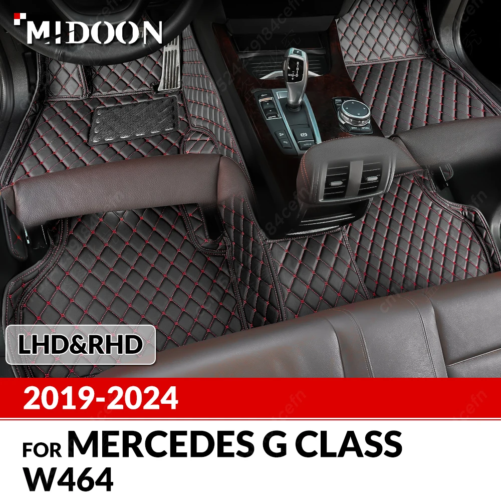 

Автомобильные коврики для Mercedes Benz G class W464 2019 2020 2021 2022 2023 2024, индивидуальные автомобильные накладки на ножки, аксессуары для интерьера