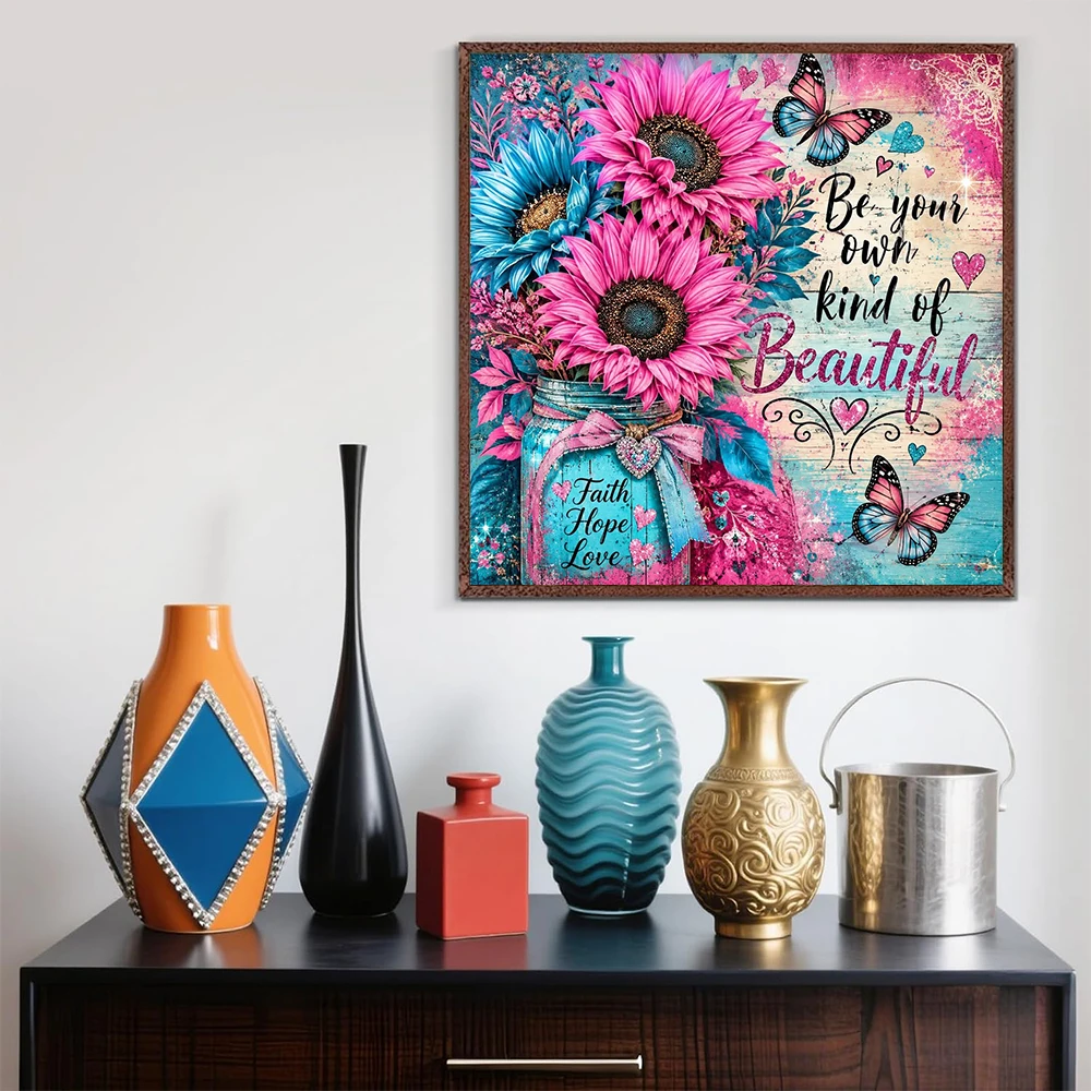 5D DIY Obraz Diamentowy Słonec – Resin Art Wallpaper recenzja i cena