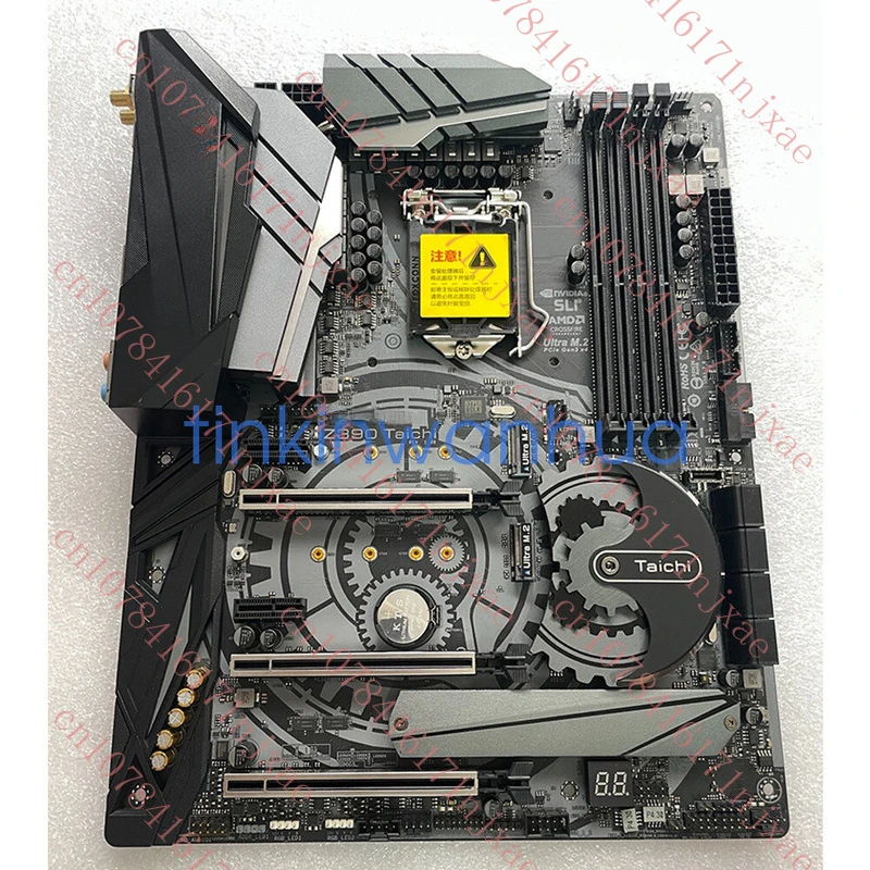 

used For ASRock Z390 Taichi LGA1151 DDR4 3×M.2 8×SATA III ATX Motherboard.