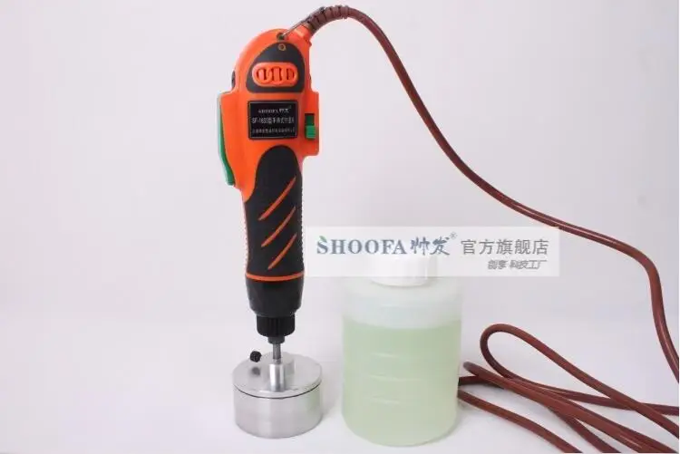 SF-1650 Electric Hand held Screw Round Twist Cap Machine ,Easy operation capper,bottle sealing machine