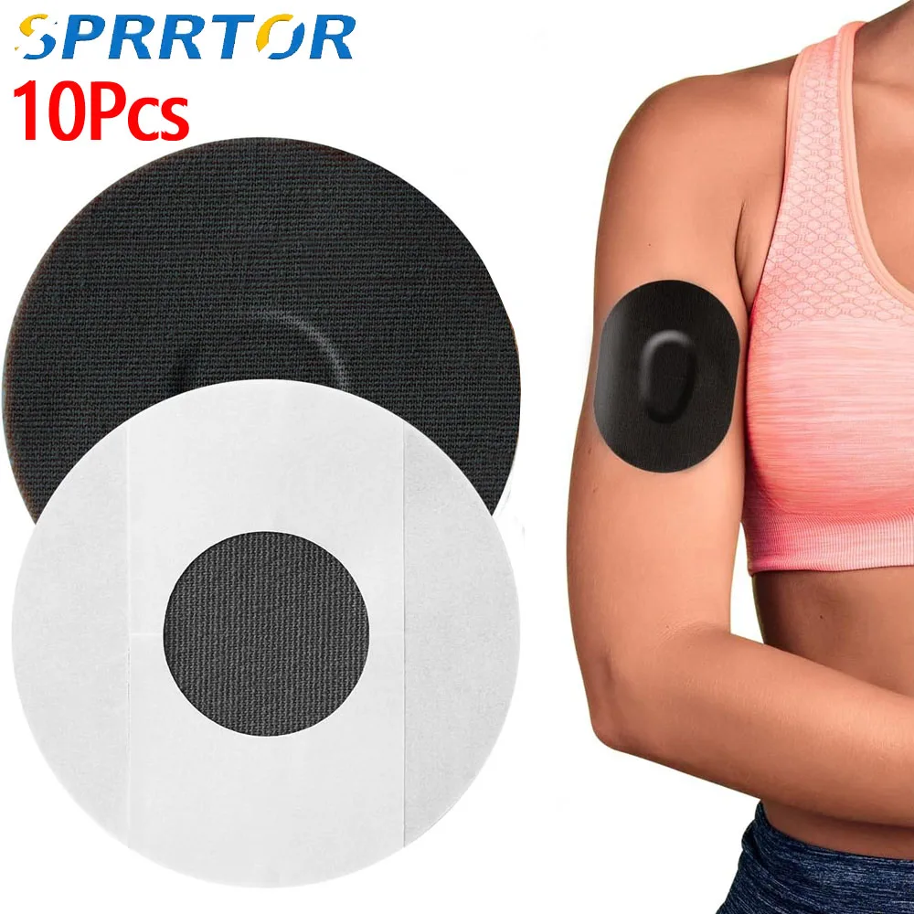 10PC Libre 1/2/3/Pro Sensor Covers Waterproof,Non-Fraying,Extreme CGM Tape,Continuous Glucose Monitor Patch