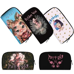 Melanie Martinez Portals Print Wallet Singer Music Purses Casual Clutch Phone Credit Card Holder Harajuku Coin Money Bag Gift