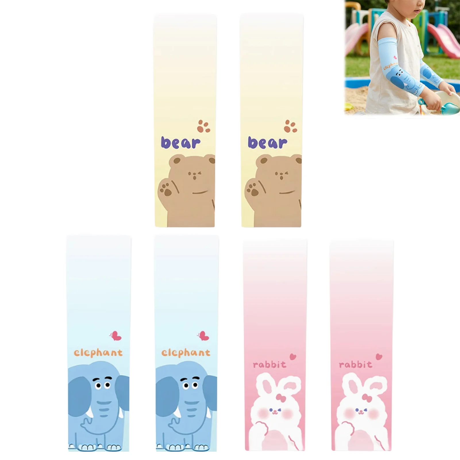 Baby Sun Protections Sleeves UPF50+ UV Protections Lightweight Cooling Arm Sleeves for Outdoor Activities