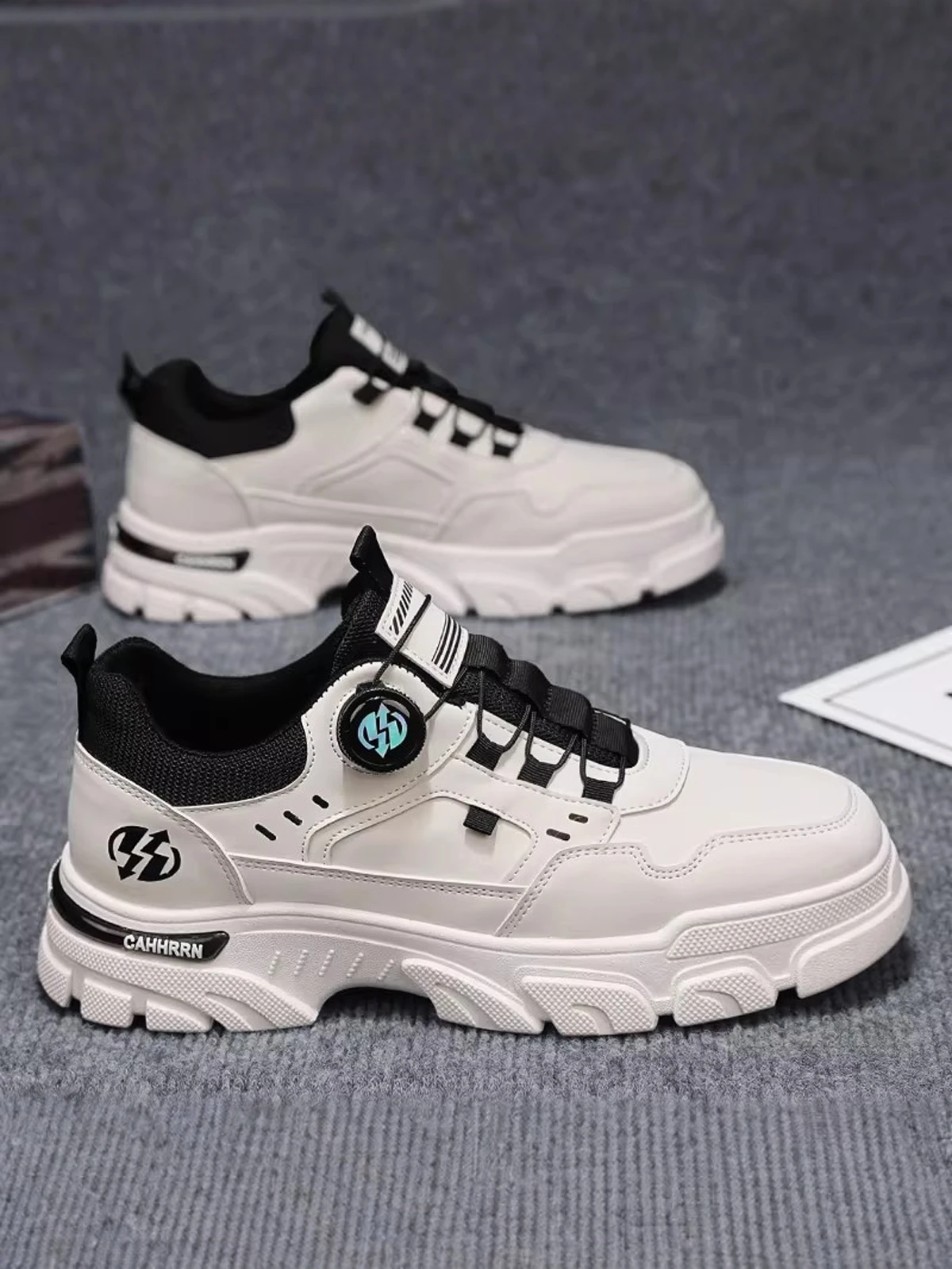 

Men's Casual Thick Bottom Shoes Anti-slip Wear-resistant Summer Workwear Board Shoes Fashionable And Comfortable Men's Footwear